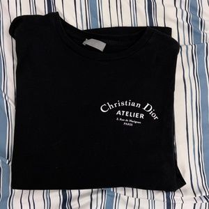 Men Dior Short Sleeve Shirt Size Medium